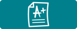 icon of graded paper